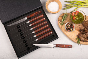 Serrated Steak Knife Set, 8-Piece